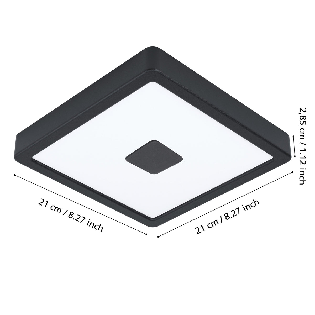 Luminaire extérieur Iphias 2 noir et blanc