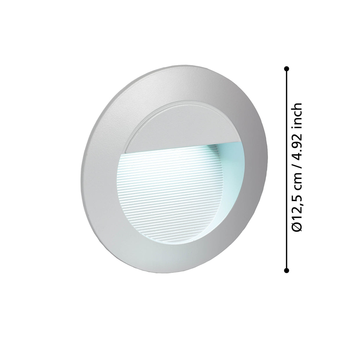 Luminaire extérieur Zimba argenté (95233)