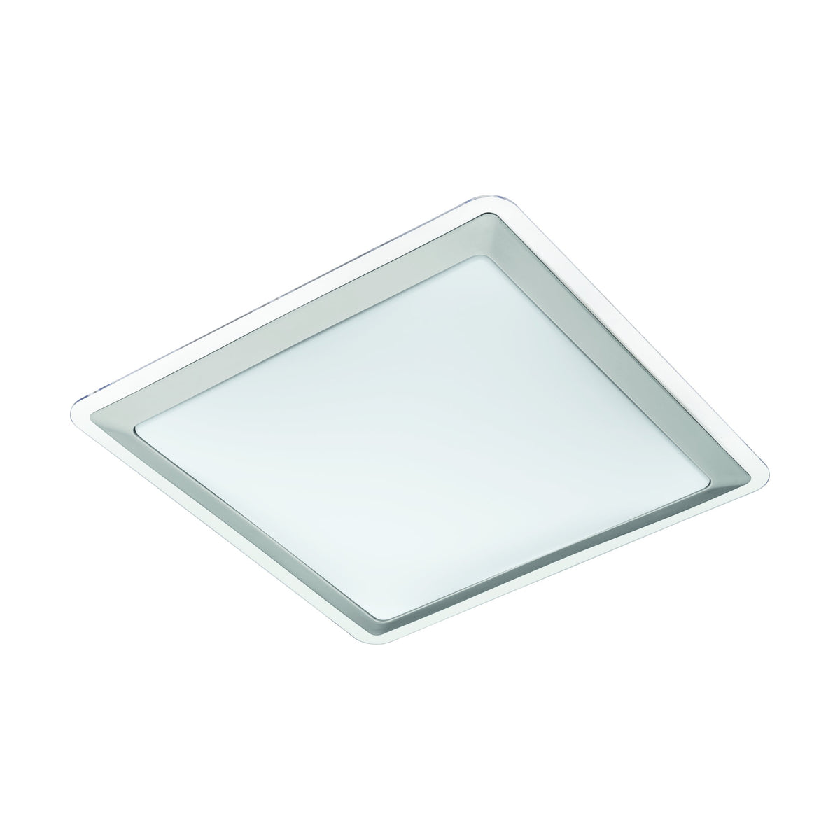 Plafonnier Competa 1 blanc, L 34 cm