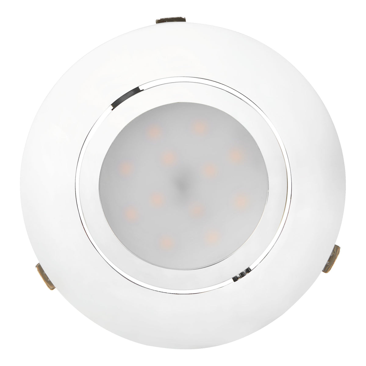 Spot encastrable Pineda chromé, Ø 8,4 cm (95858)