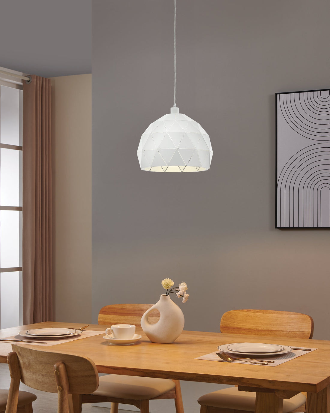 Suspension luminaire | Roccaforte Blanche