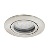 Spot encastrable Tedo nickel satiné (31689)