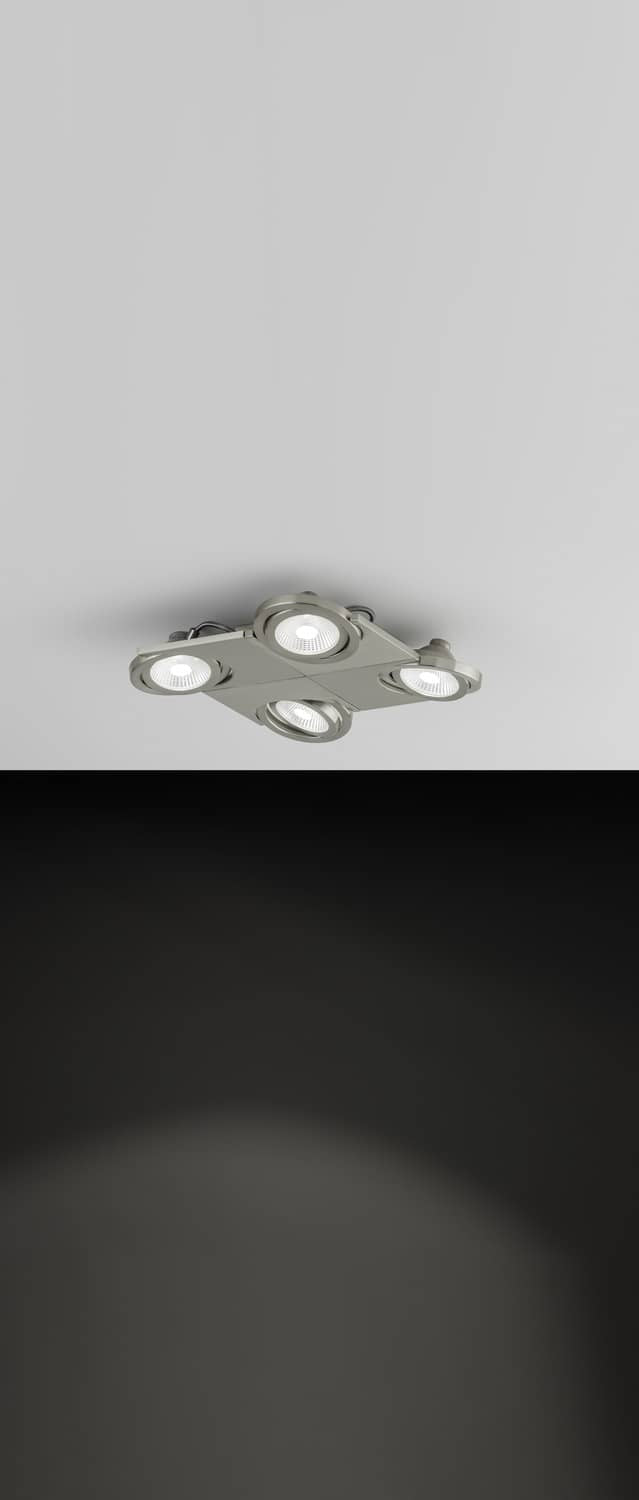 Spot Brea transparent, L 37 cm