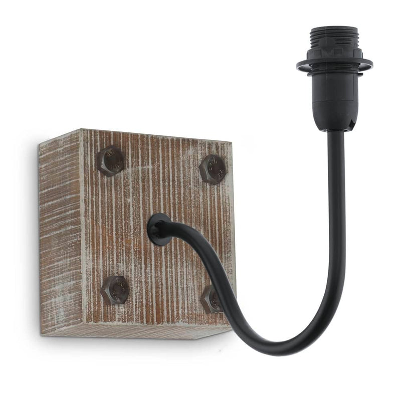 Applique murale 1+1 Vintage noire