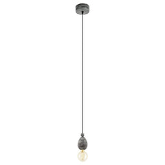 Suspension Avoltri bois et noire (49378)
