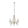 Suspension Colchester 6 lumières taupe