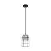 Suspension Consett noire et grise