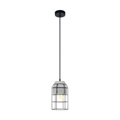 Suspension Consett noire et grise
