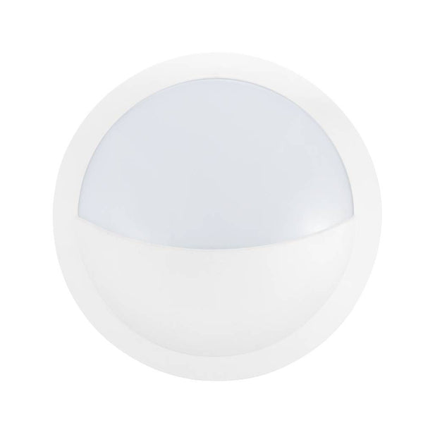 Applique extérieure Bellaria blanche, Ø 30 cm (62215)