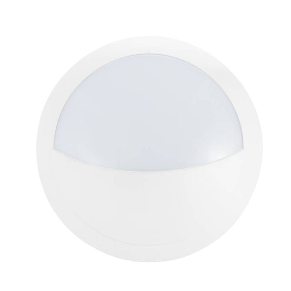 Applique extérieure Bellaria blanche, Ø 30 cm (62217)