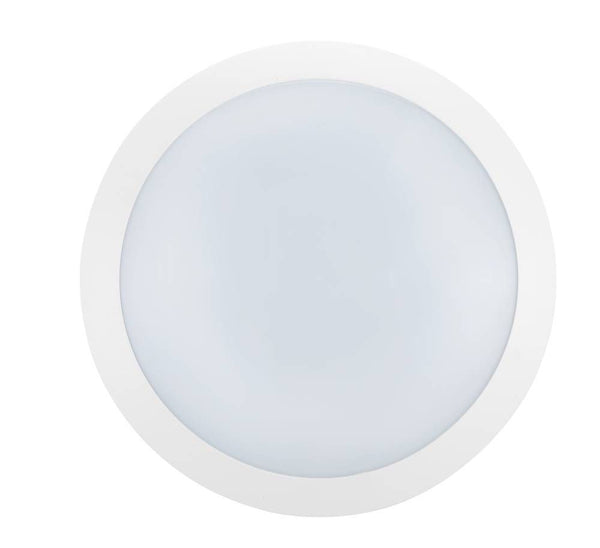 Applique extérieure Bellaria blanche, Ø 30 cm (62219)