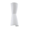 Applique murale Tiberio blanche, L 9,5 cm