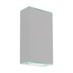 Applique murale Abida-pro argentée et blanche (63697)