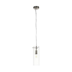 Suspension Caporosso nickel satiné