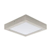 Plafonnier Fueva 1 PRO nickel et blanc mat (64721)
