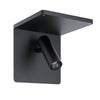 Applique murale Ciglie 1 noire