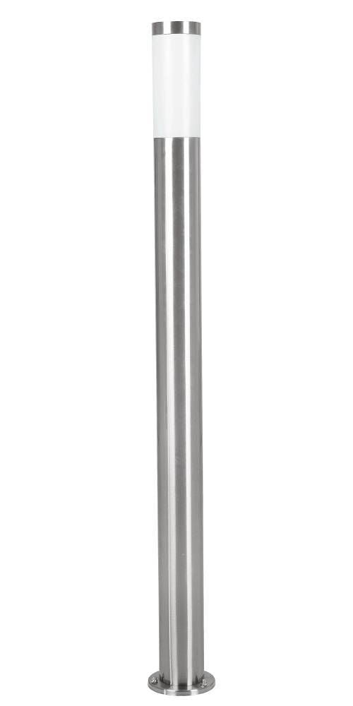 Lampadaire extérieur Helsinki inox et blanc (81752)