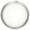 Plafonnier Planet 1 nickel satiné