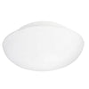 Applique murale Ella blanche, verre, Ø 35 cm