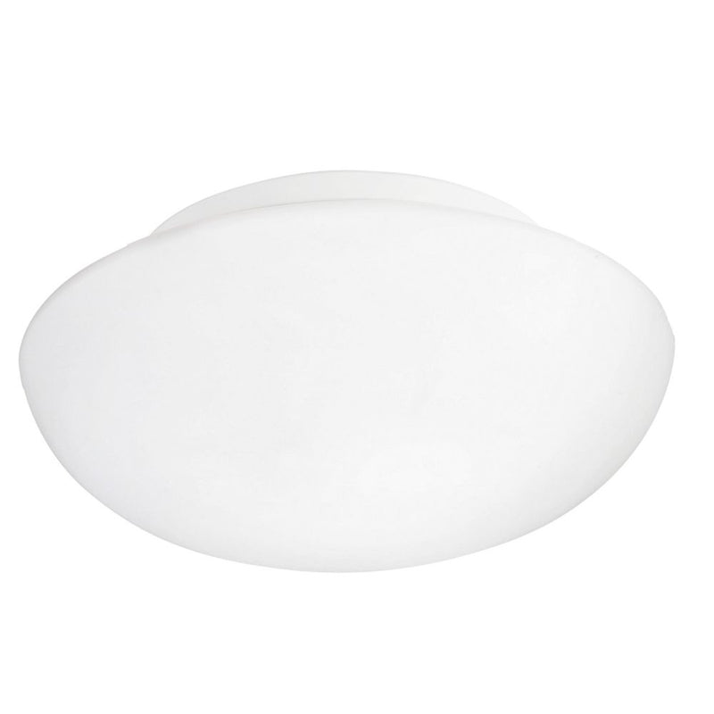 Applique murale Ella blanche, verre, Ø 35 cm