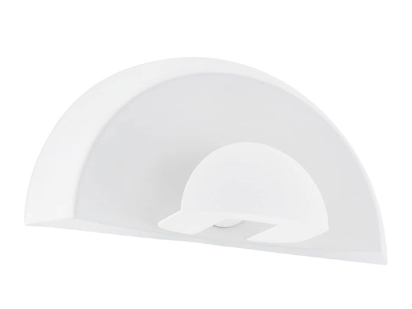 Applique murale Manerba 1 blanche, verre