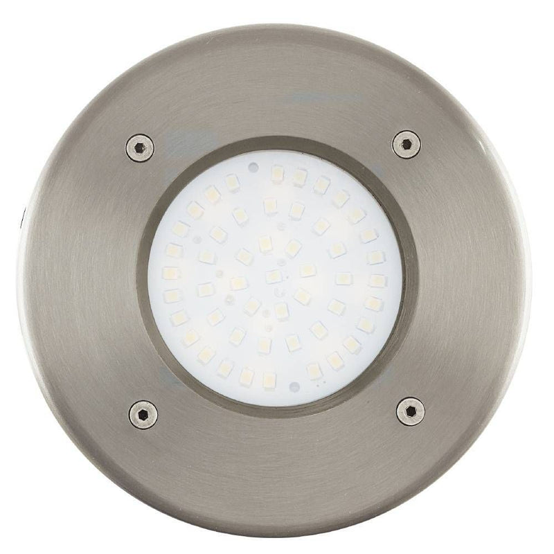 Luminaire extérieur Lamedo inox et blanc (93482)