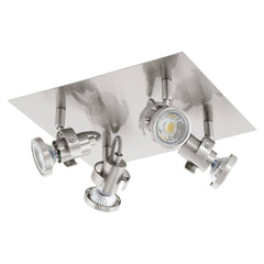 Spot Tukon 3 nickel satiné, H 26 cm