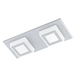 Applique murale Masiano aluminium, L 25 cm