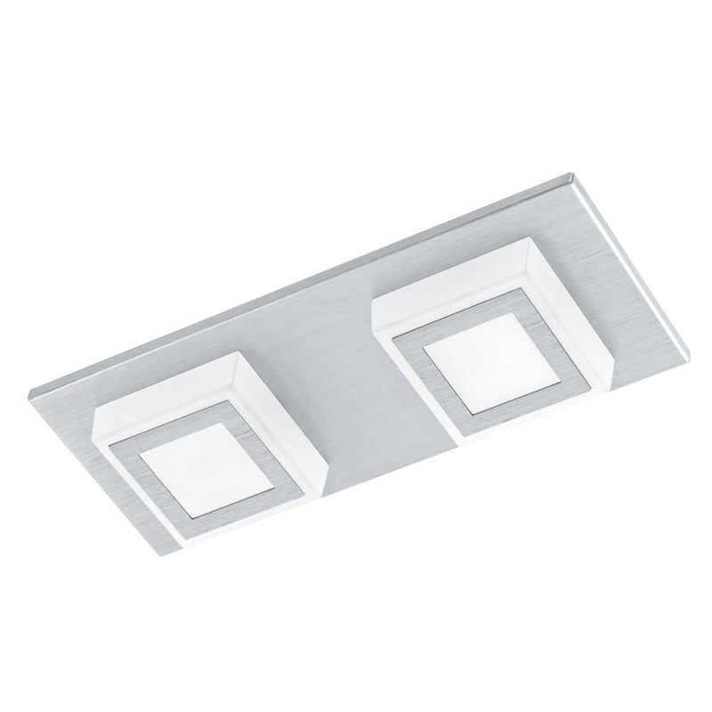 Applique murale Masiano aluminium, L 25 cm