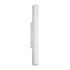 Plafonnier Torretta nickel et blanc mat