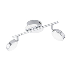 Spot Salto chromé, L 36 cm