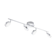 Spot Salto chromé, L 76 cm