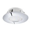 Spot encastrable Pineda chromé, Ø 7,8 cm (95818)