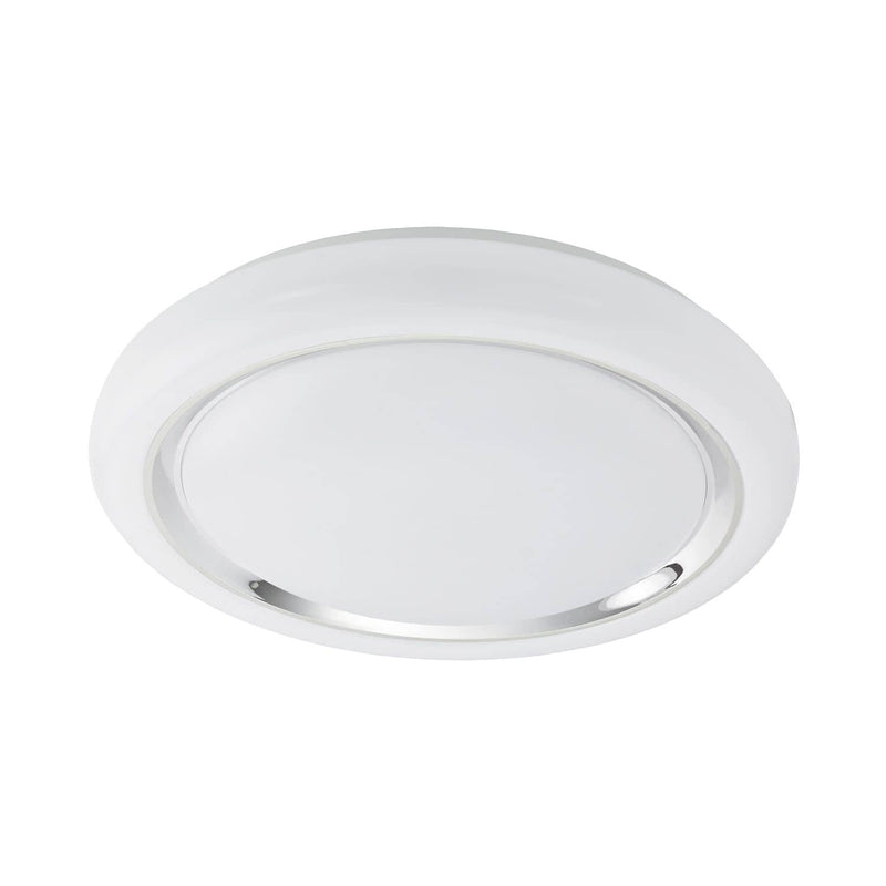 Plafonnier Capasso blanc, Ø 40 cm