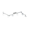 Spot Cardillio 1 aluminium, L 158,5 cm