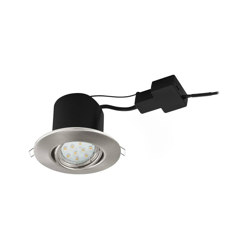 Spot encastrable Peneto 2 nickel satiné