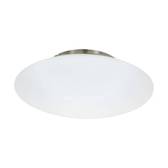 Plafonnier Frattina-c nickel satiné
