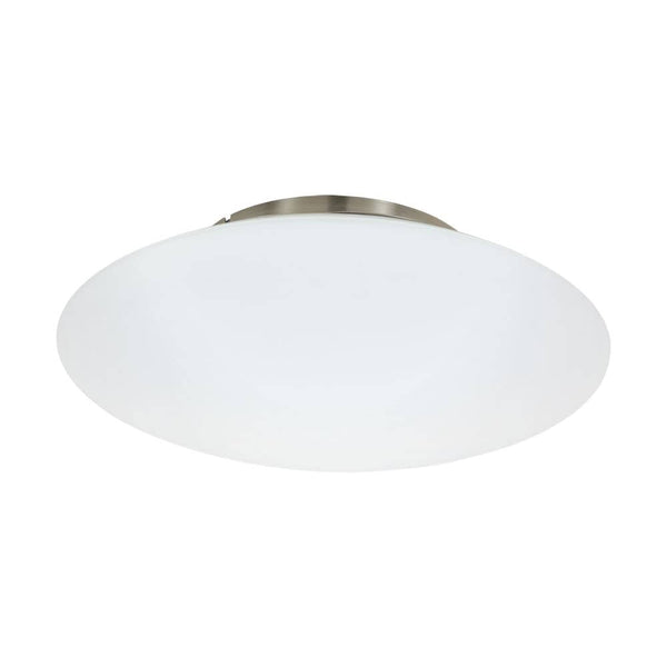 Plafonnier Frattina-c nickel satiné