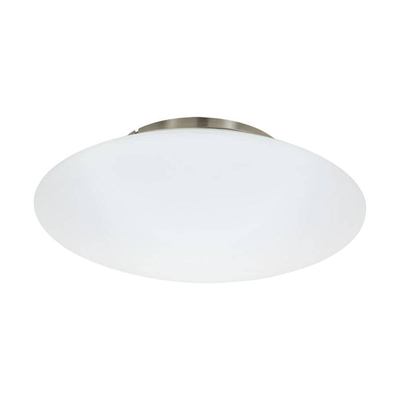 Plafonnier Frattina-c nickel satiné