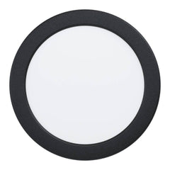 Spot encastrable Fueva 5 noir et blanc, Ø 16,6 cm (99212)
