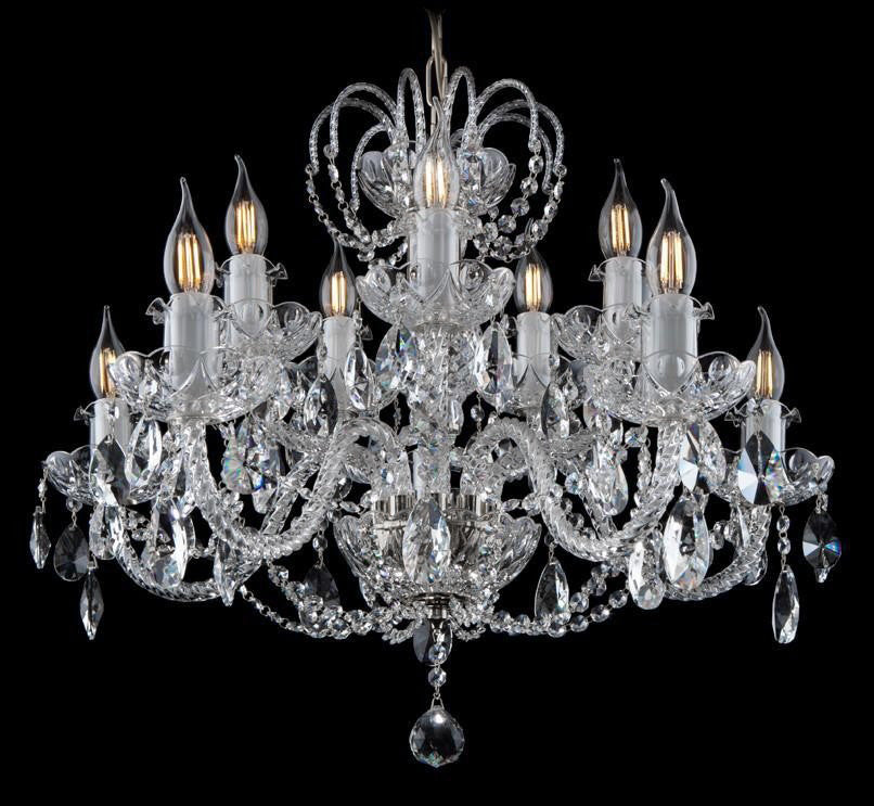 Bohemian crystal chandelier EL1201002PB