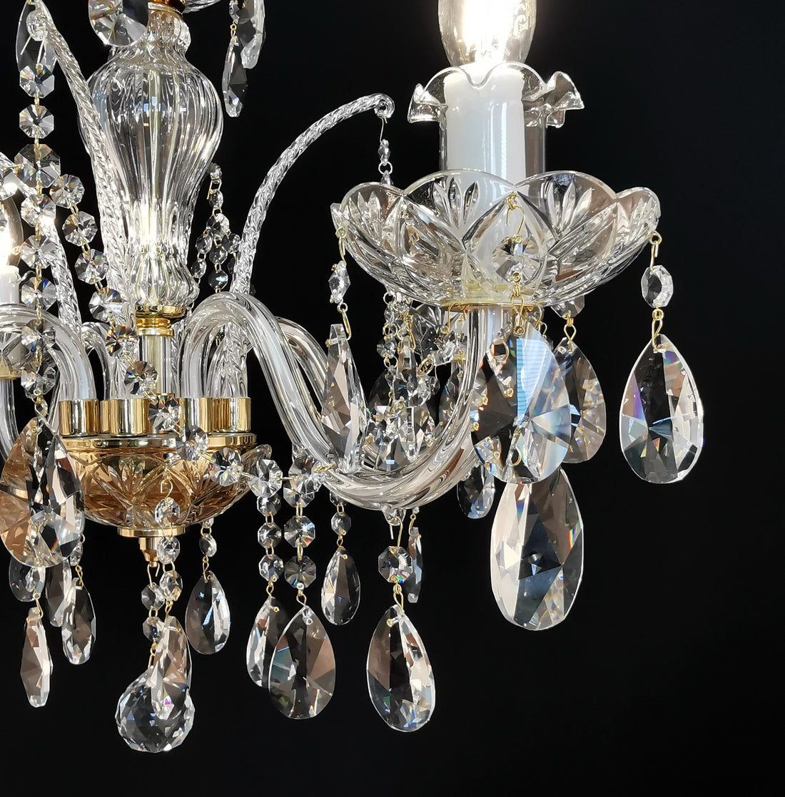 EL102402PB crystal chandelier