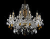 Bohemian crystal chandelier