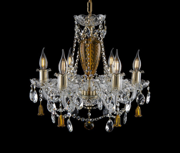 Bohemian crystal chandelier