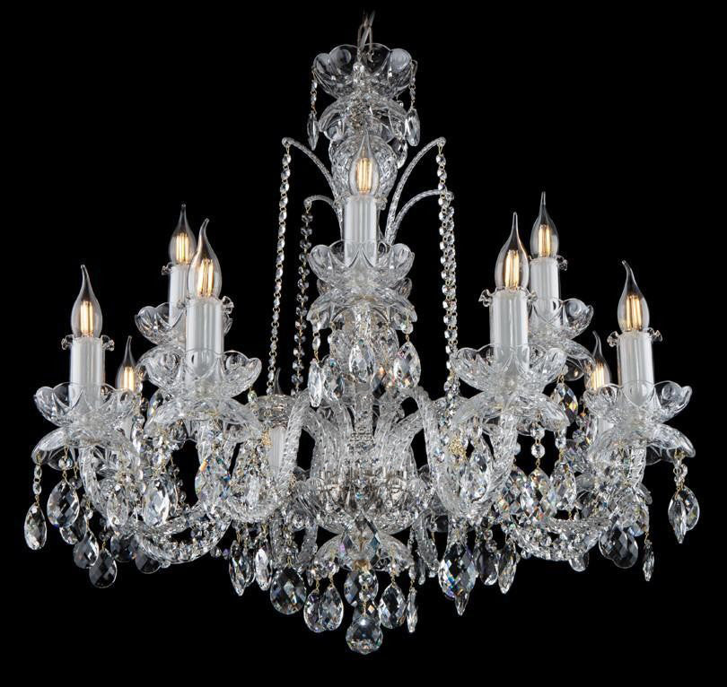 Bohemian crystal chandelier EL1101240PB
