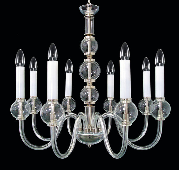 EL430800 clear glass chandelier