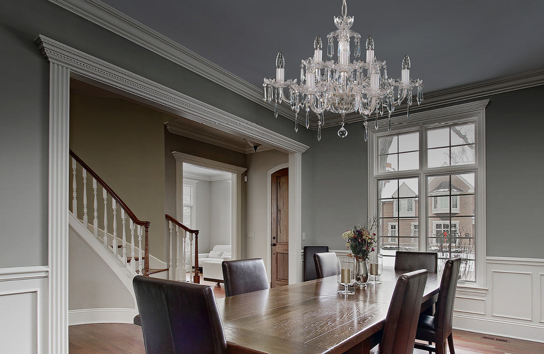 Crystal chandelier size EL601919NH