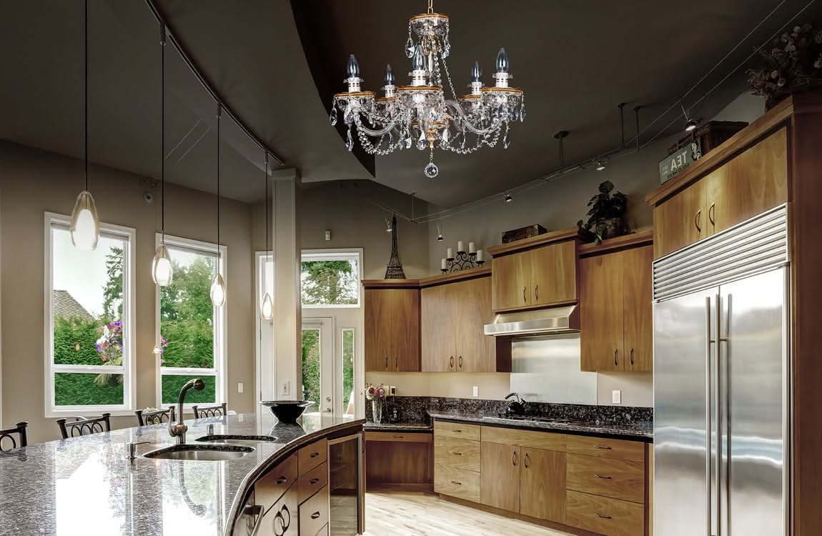 Lustre en cristal taille EL645502