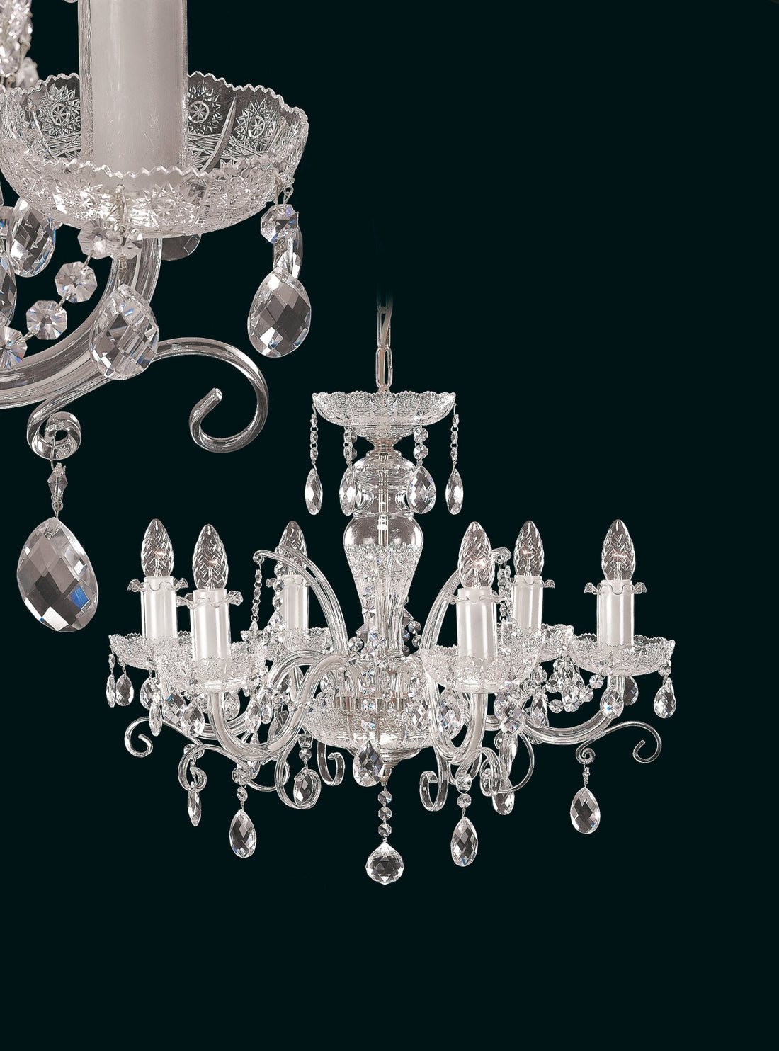 Crystal chandelier, size EL681601