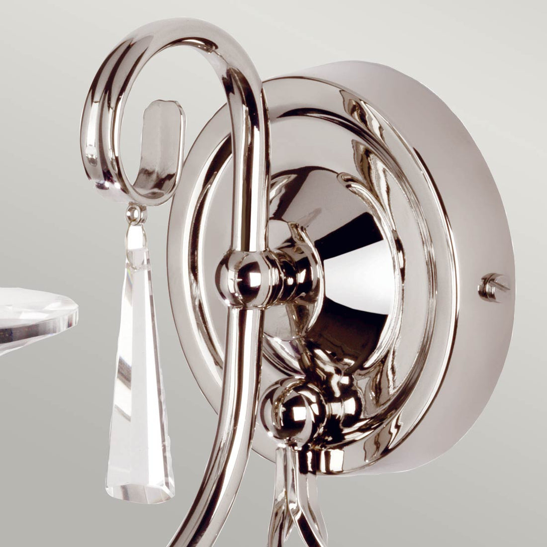 Applique murale Aegean nickel poli
